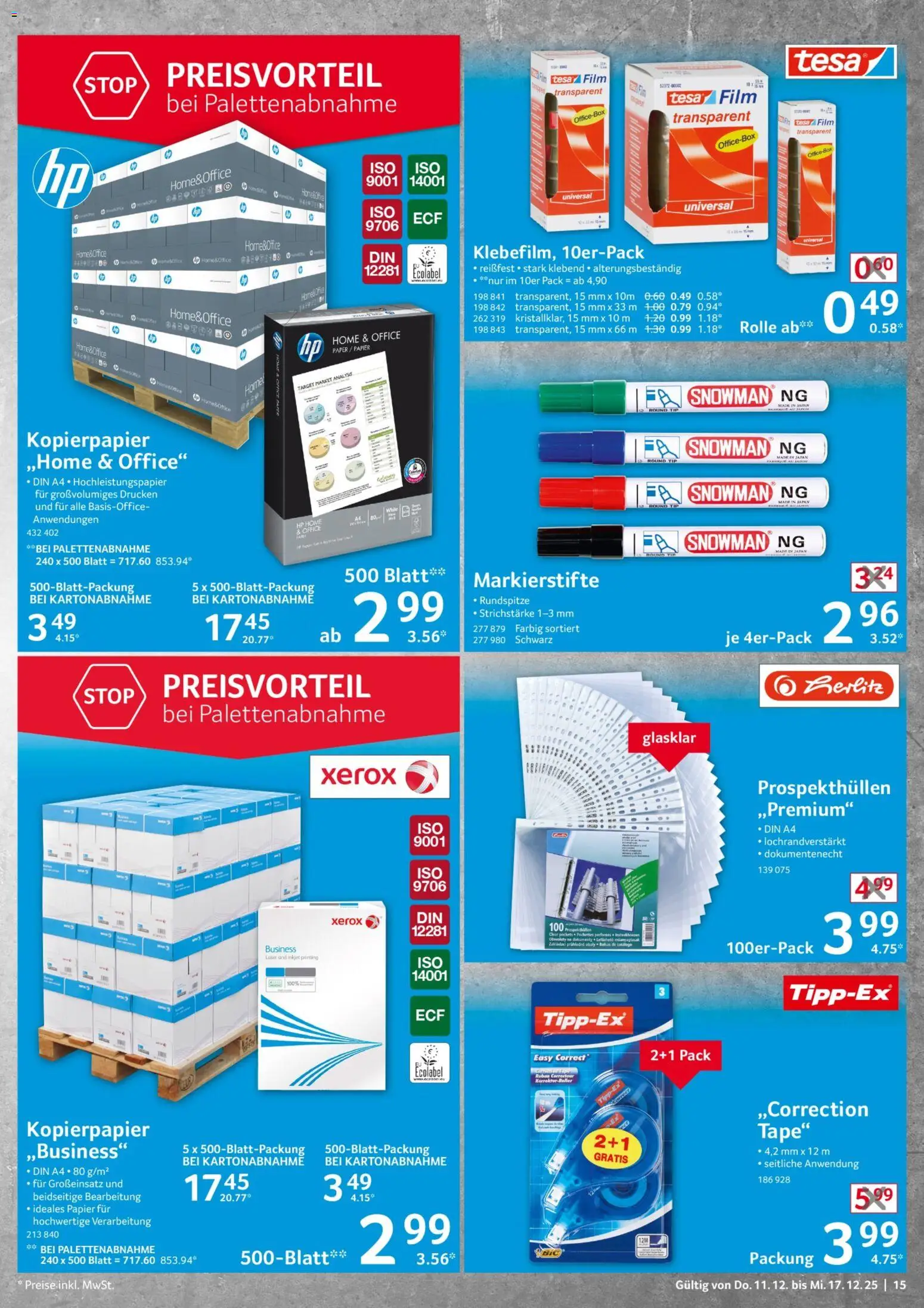 Selgros  Non Food – gültig ab 11.12.2025 | Seite: 15 | Produkte: HP, Box