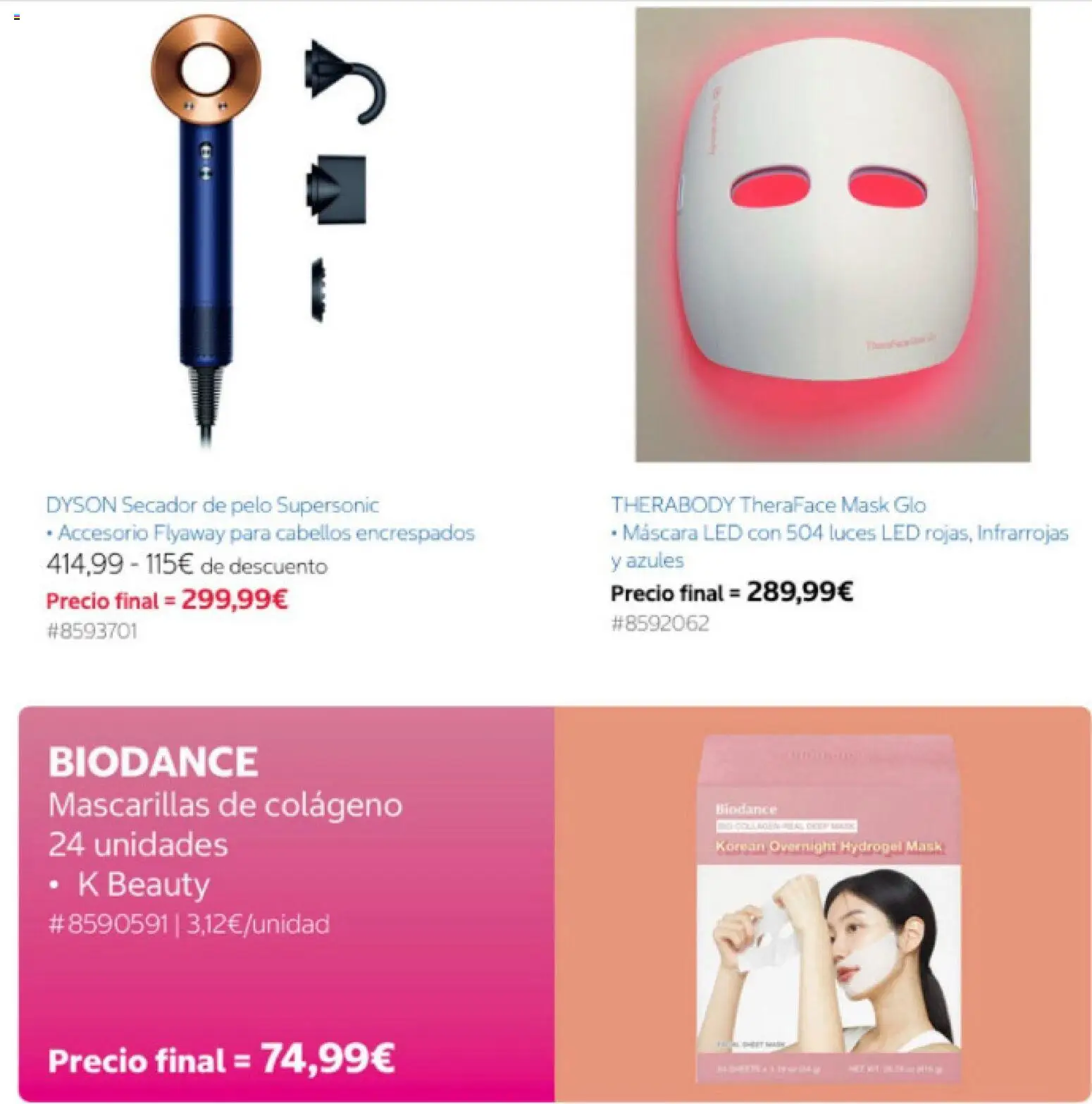 Costco catálogo │ válido desde el 24.04.2026 | Página: 6 | Productos: Máscara, Secador de pelo