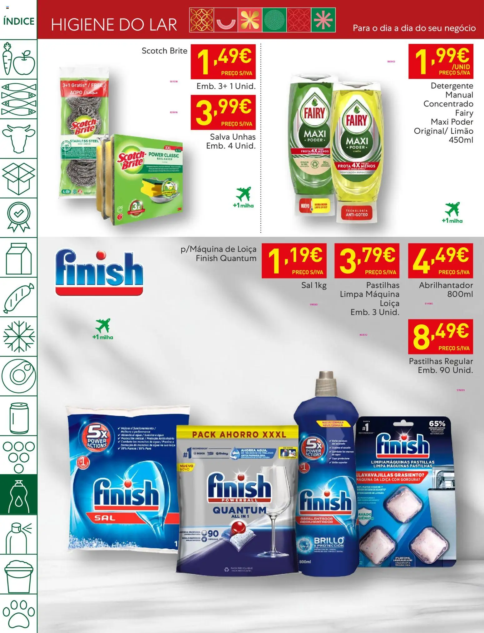 Recheio folheto │ válido de 25.12.2025 | Página: 44 | Produtos: Agua, Abrilhantador, Detergente, Sal
