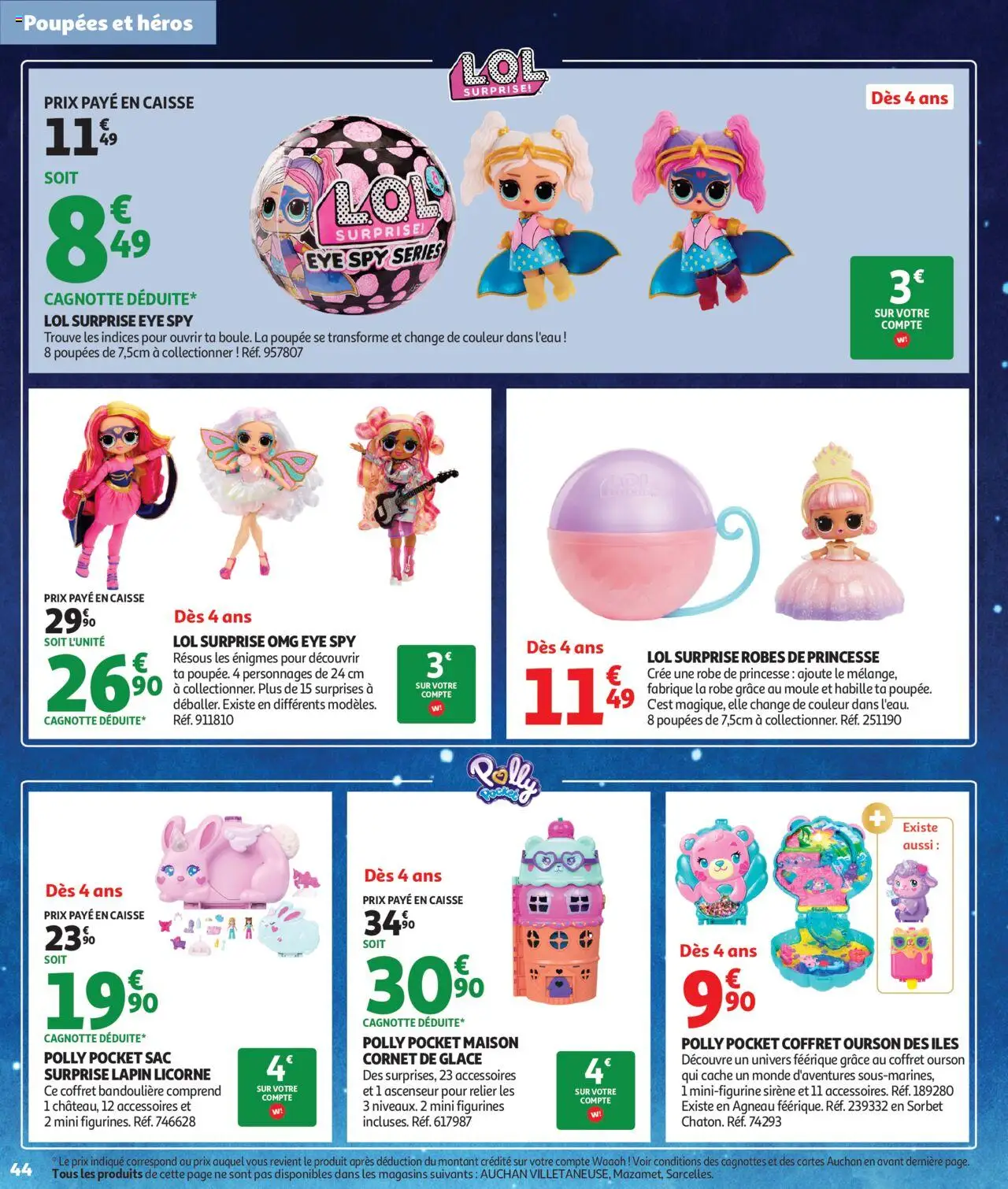 {H1} | Page: 44 | Produits: Poupée, Sac, Agneau, Figurines