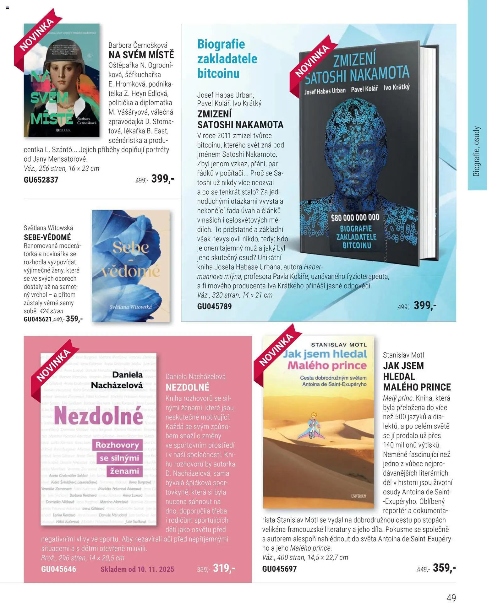 Knižní klub leták od 01.11.2025 | Strana: 49 | Produkty: Kniha