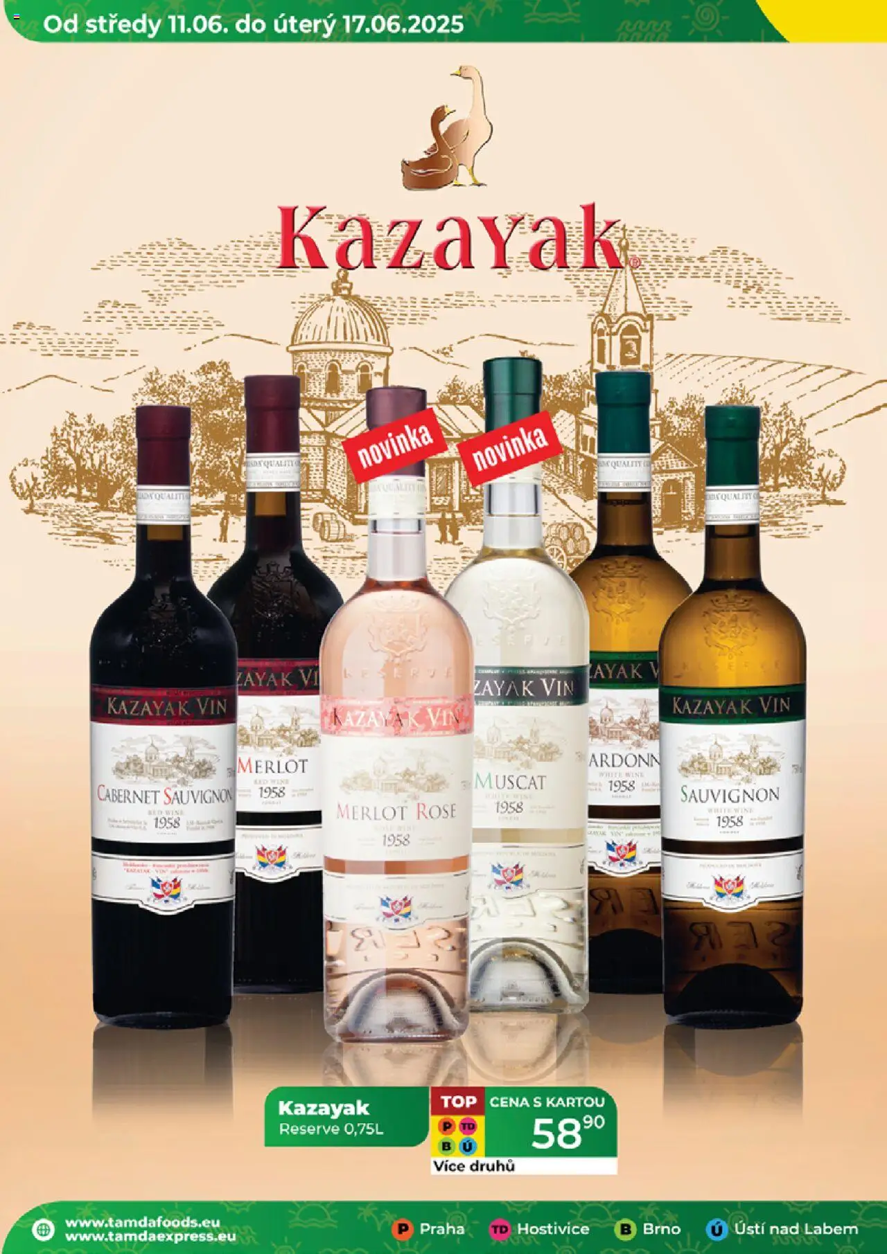 Tamda Foods leták od 11.06.2025 | Strana: 46 | Produkty: Merlot, Cabernet Sauvignon
