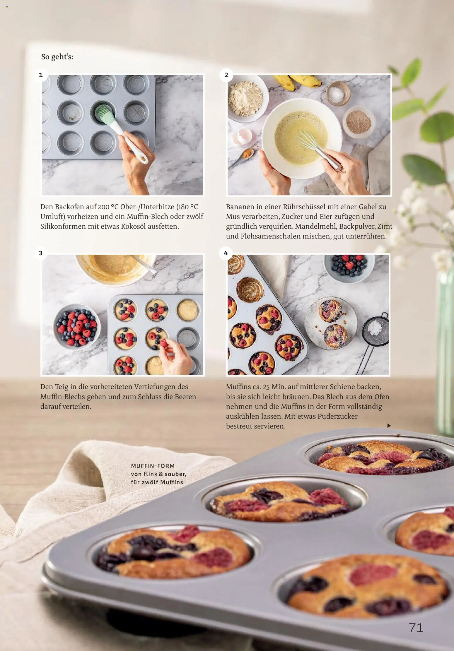 Rossmann Centaur – gültig ab 01.03.2026 | Seite: 71 | Produkte: Ofen, Bananen, Zucker, Backofen