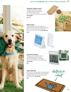 Tchibo Prospekt April ab 01.04.2026 gültig | Seite: 103 | Produkte: Wetterstation, Wecker