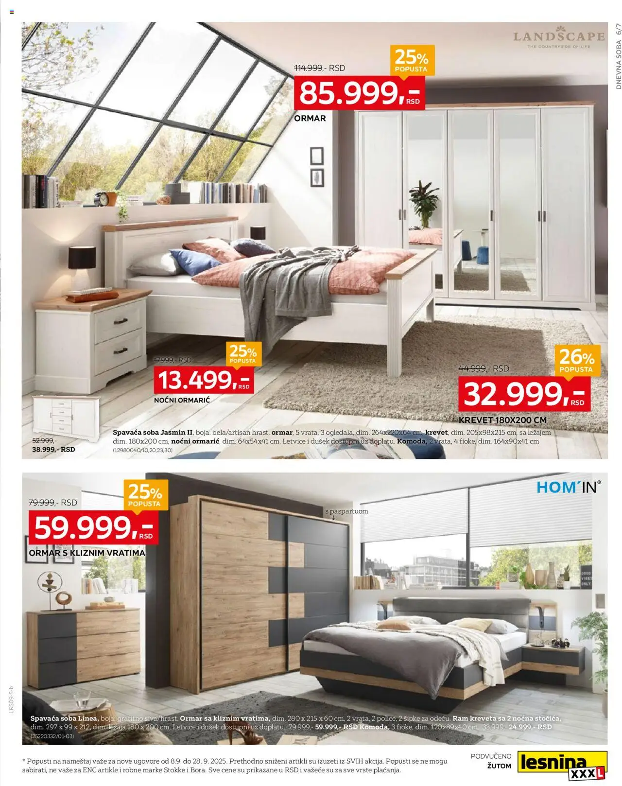 Lesnina XXXL katalog - važi od 08.09.2025 | Strana: 7 | Proizvode: Kombinovani frižider, Frižider, Rerna, Aspirator