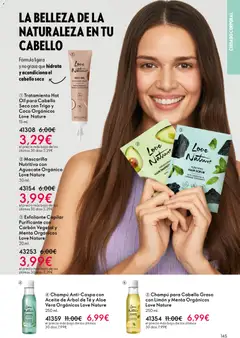 Vista previa Oriflame - Catálogo Campaña 16 válido desde el 19.11.2025 | Página: 145 | Productos: Champú, Aceite, Τυρόπιτα, Γαύρος