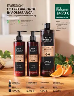 Avon katalog akcije – veljaven od 01.10.2025 | Stran: 217 | Izdelki: Tekoče milo, Kopel, Milo, Pomarance
