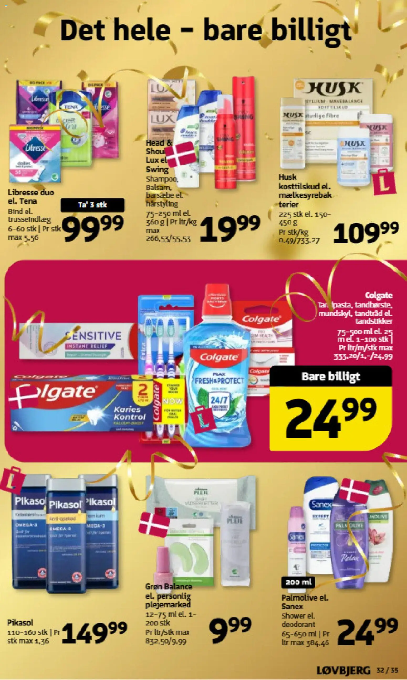 Løvbjerg tilbudsavis – gyldig fra 02.01.2026 | Side: 32 | Produkter: Deodorant, Mel, Tandtråd