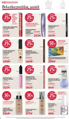 RIMMEL Wonder Ink szemhéjtus¹, Wonder Ink szemhéjtus - amely érvényes a következő dátumtól: 30.03.2026 | Oldal: 10