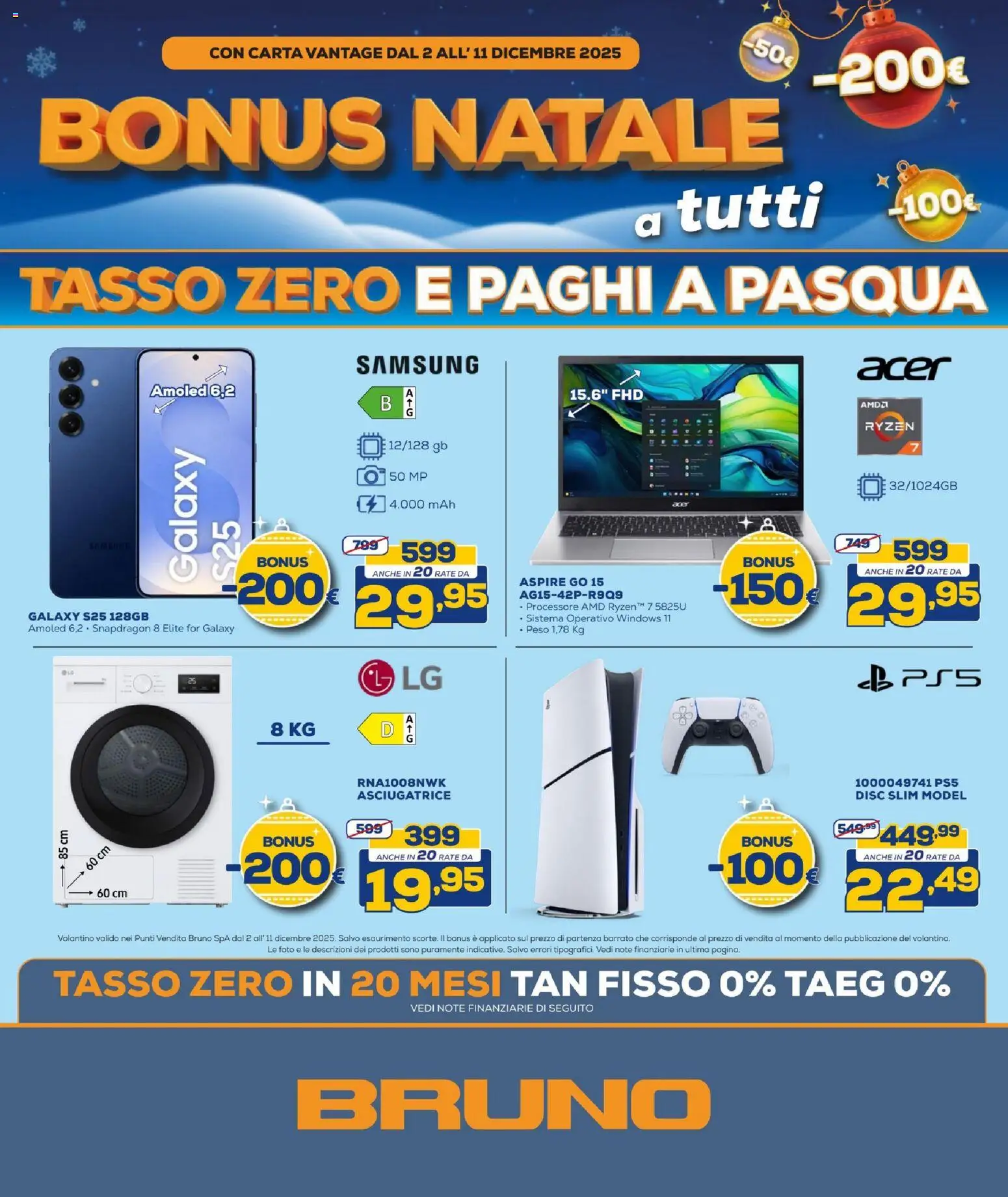 Volantino BRUNO del 02.12.2025 | Pagina: 1