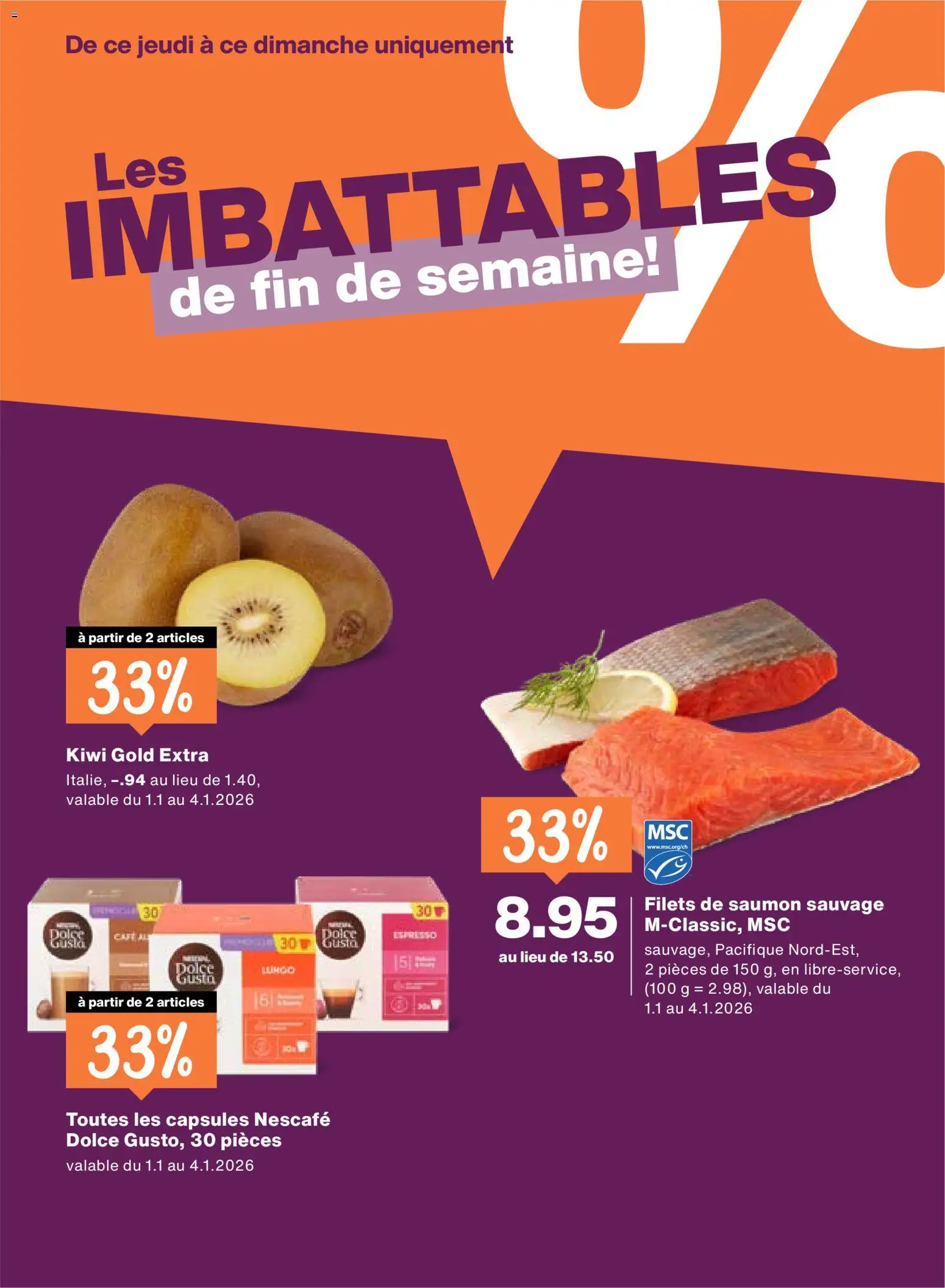 Migros Aktionen FR – gültig ab 30.12.2025 | Seite: 20 | Produkte: Kiwi