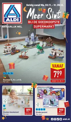 Aldi - Sint special - Voorbeeld van een folder van Aldi, geldig van 03.11.2025
