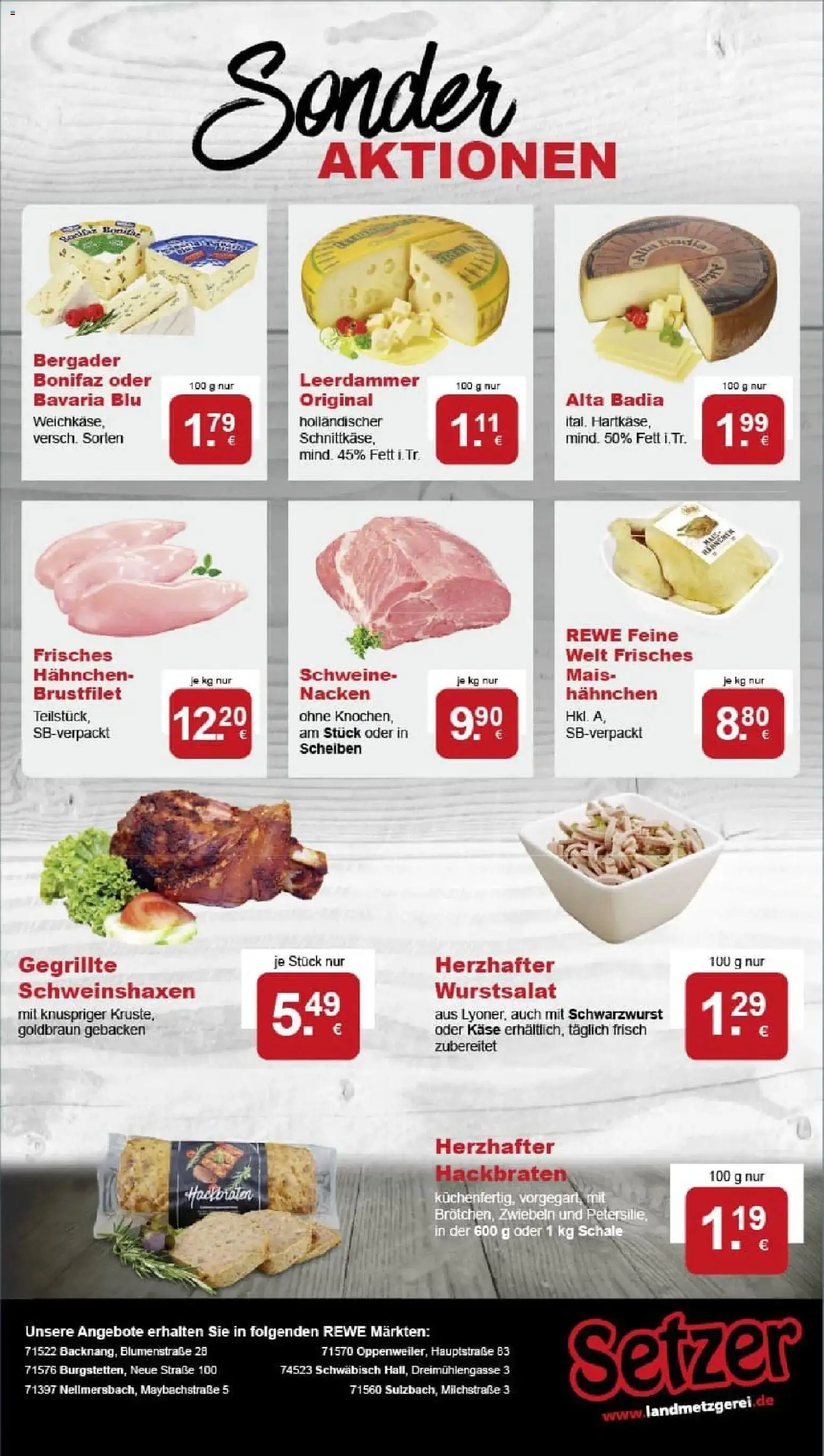 Rewe prospekt Backnang	 – gültig ab 11.01.2026 | Seite: 11 | Produkte: Hahnchen, Käse, Leerdammer, Zwiebeln