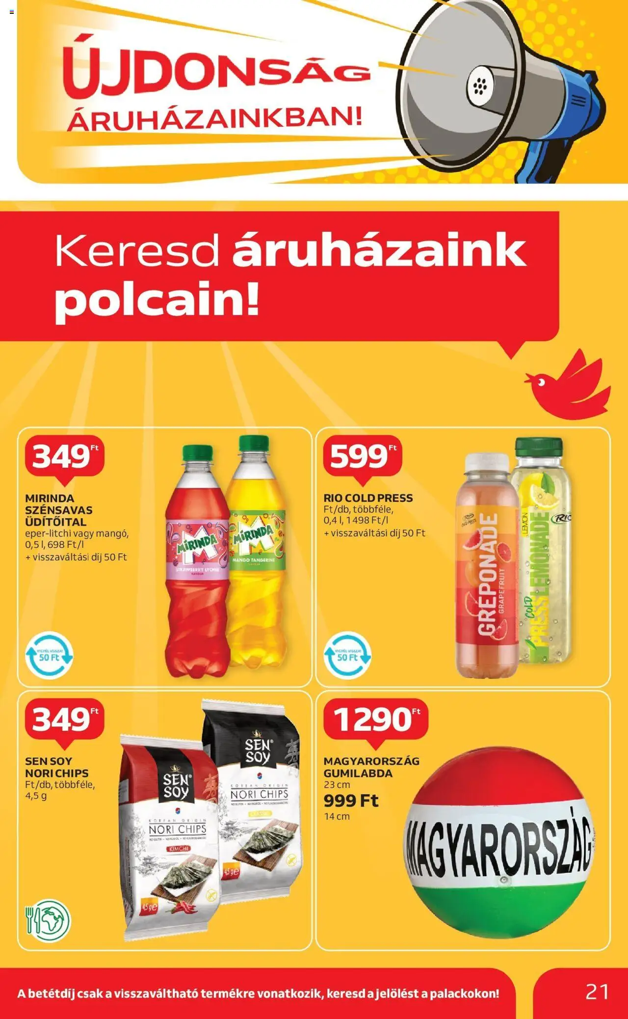 Auchan akciós ujság - amely érvényes a következő dátumtól: 12.06.2025 | Oldal: 21 | Termékek: Chips, Grapefruit, Mangó