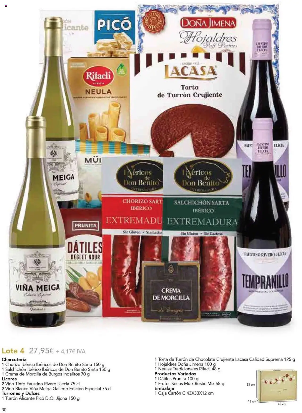 E.Leclerc Regalos de Navidad 2025 │ válido desde el 10.10.2025 | Página: 32 | Productos: Chocolate, Vino, Frutos secos, Crema