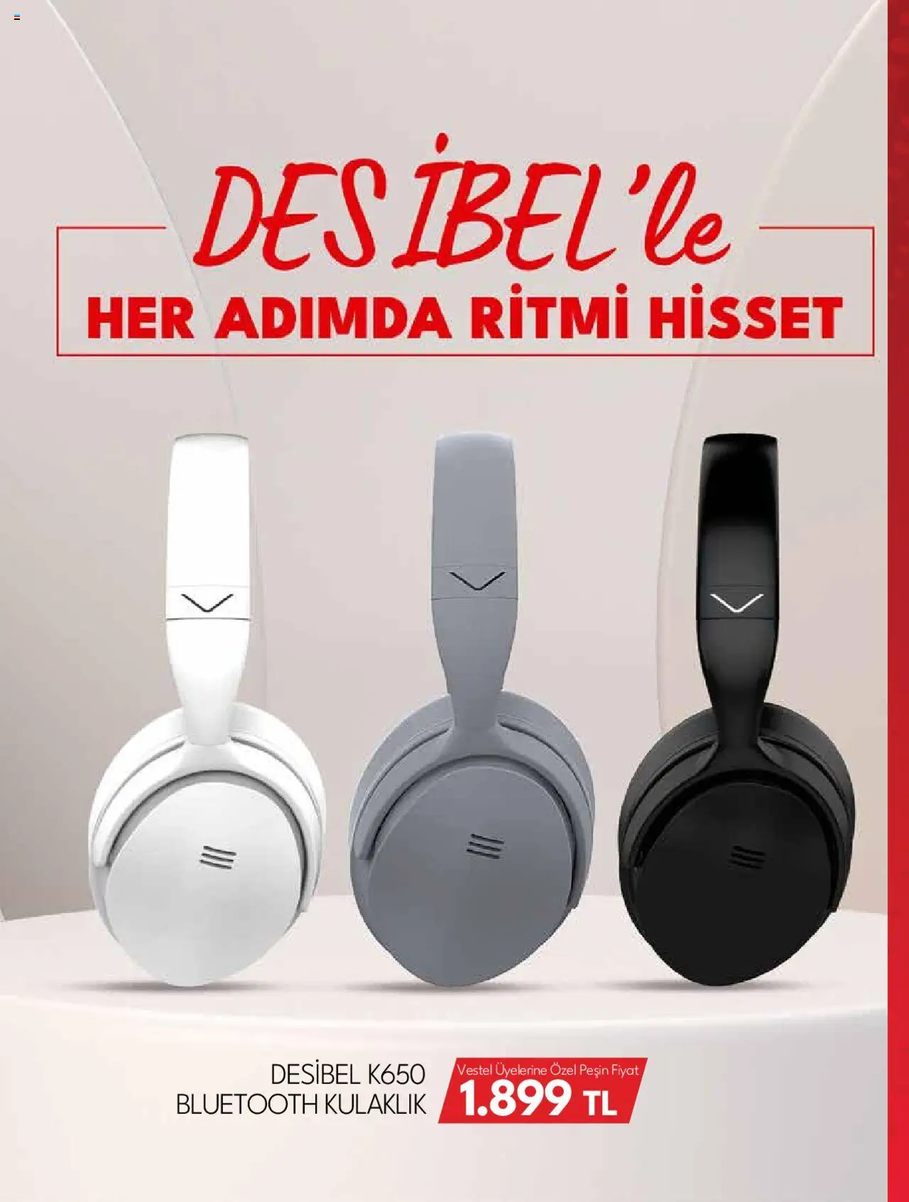 Vestel Mobil ve Akıllı Ürünler - 04.10.2025 tarihinden itibaren geçerlidir | Sayfa: 10 | Ürünler: Kulaklık