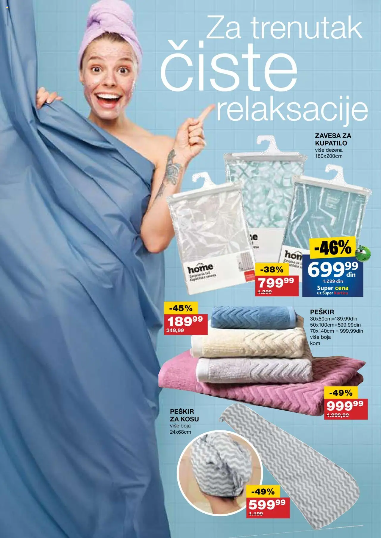 Roda katalog - važi od 05.06.2025 | Strana: 12 | Proizvode: Kupatilo, Peškir, Zavesa