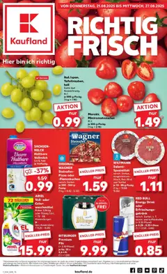 Kaufland prospekt Ahrensfelde	 gültig ab dem 21.08.2025