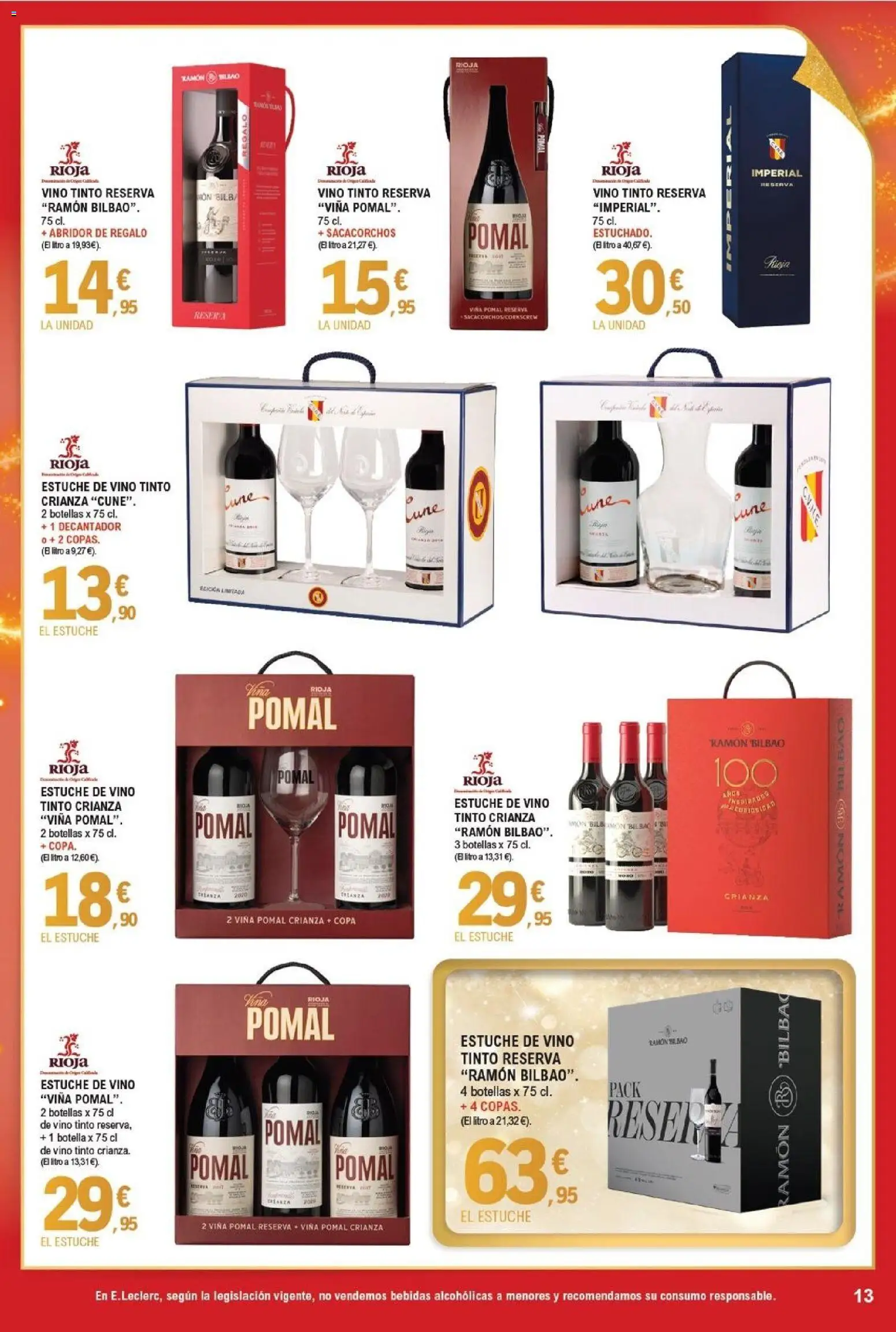 E.Leclerc folleto │ válido desde el 03.12.2025 | Página: 13 | Productos: Vino