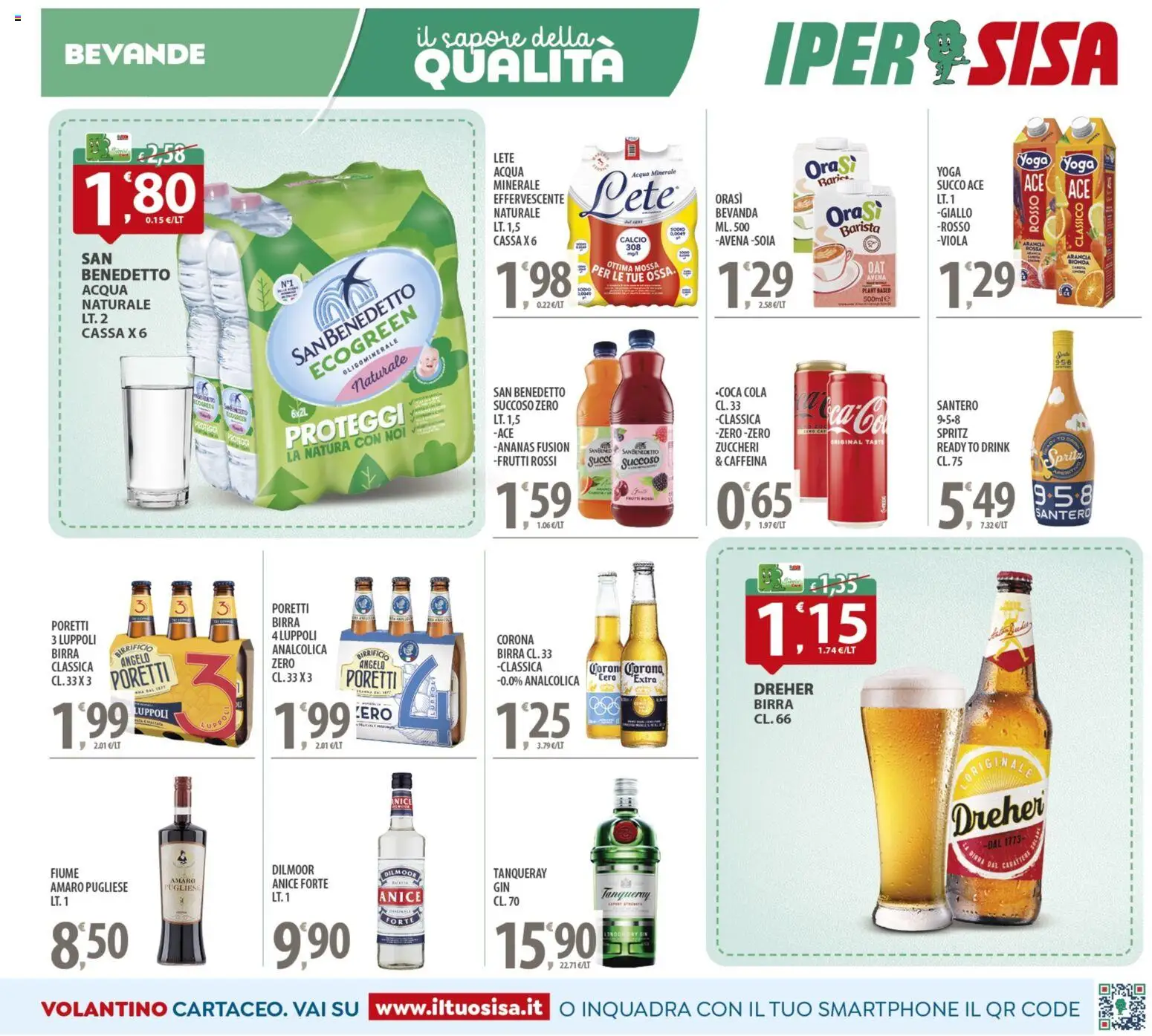 Volantino SISA del 14.11.2025 | Pagina: 13 | Prodotti: Succo, Birra, Smartphone, Acqua minerale