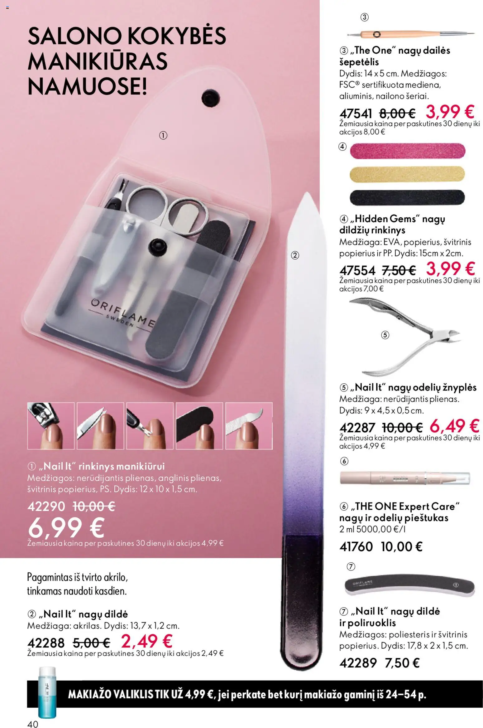 Oriflame akcijos nuo 31.12.2025 | Puslapis: 40 | Prekių: Šepetėlis