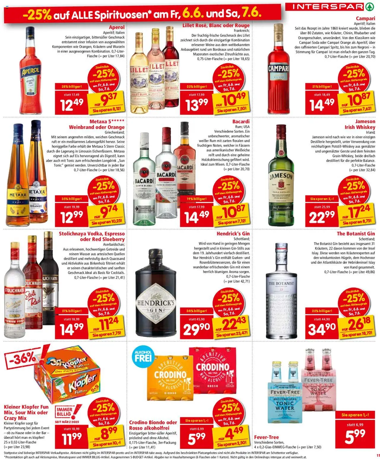 Interspar Flugblatt - Kärnten gültig ab 05.06.2025 | Seite: 11 | Produkte: Eis, Nauriit, Vihreä pesto, Rouge