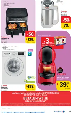  | Pagina: 23 | Producten: Wasmachine, Nescafe