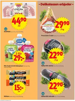 ICA Supermarket - Hjärnarp - Förhandsvisning av reklamblad från butik ICA Supermarket aktuell från 03.11.2025 | Sida: 10 | Produkter: Salt, Skinka
