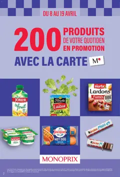 Monoprix - Prévisualisation de Monoprix catalogue valide à partir de 08.04.2026 | Page: 2