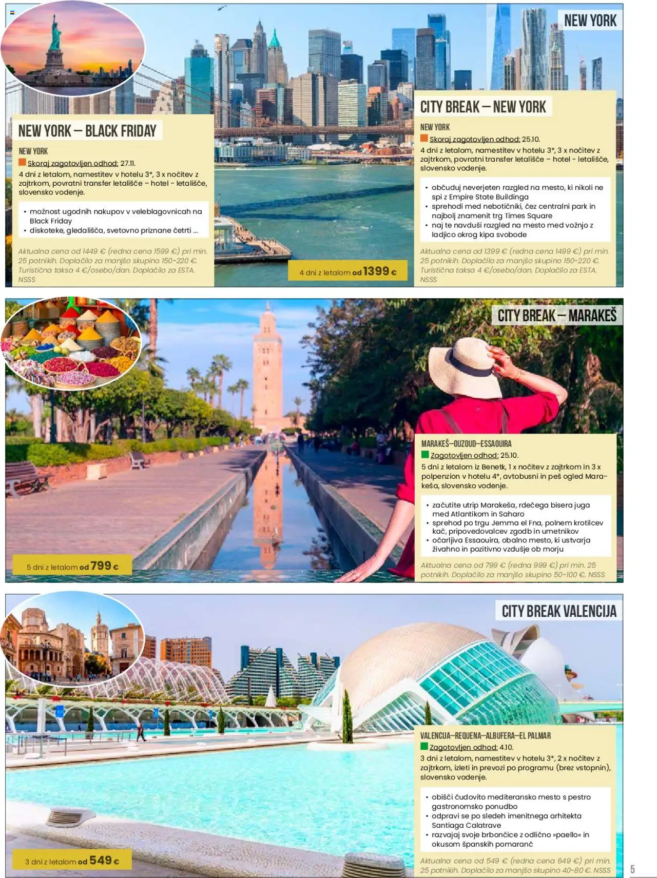 Sonček katalog potovanja │ velja od 19.06.2025 | Stran: 5