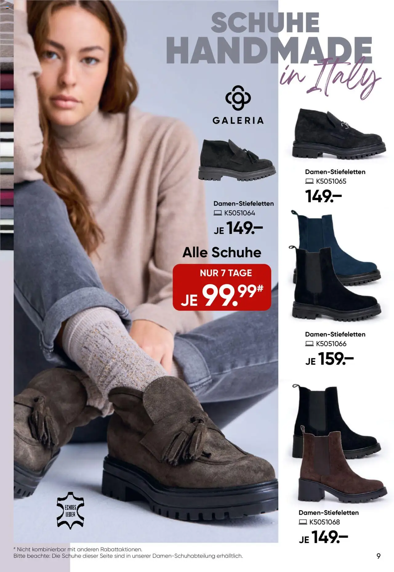 Galeria Karstadt Kaufhof Prospekt 	 – gültig ab 17.09.2025 | Seite: 9