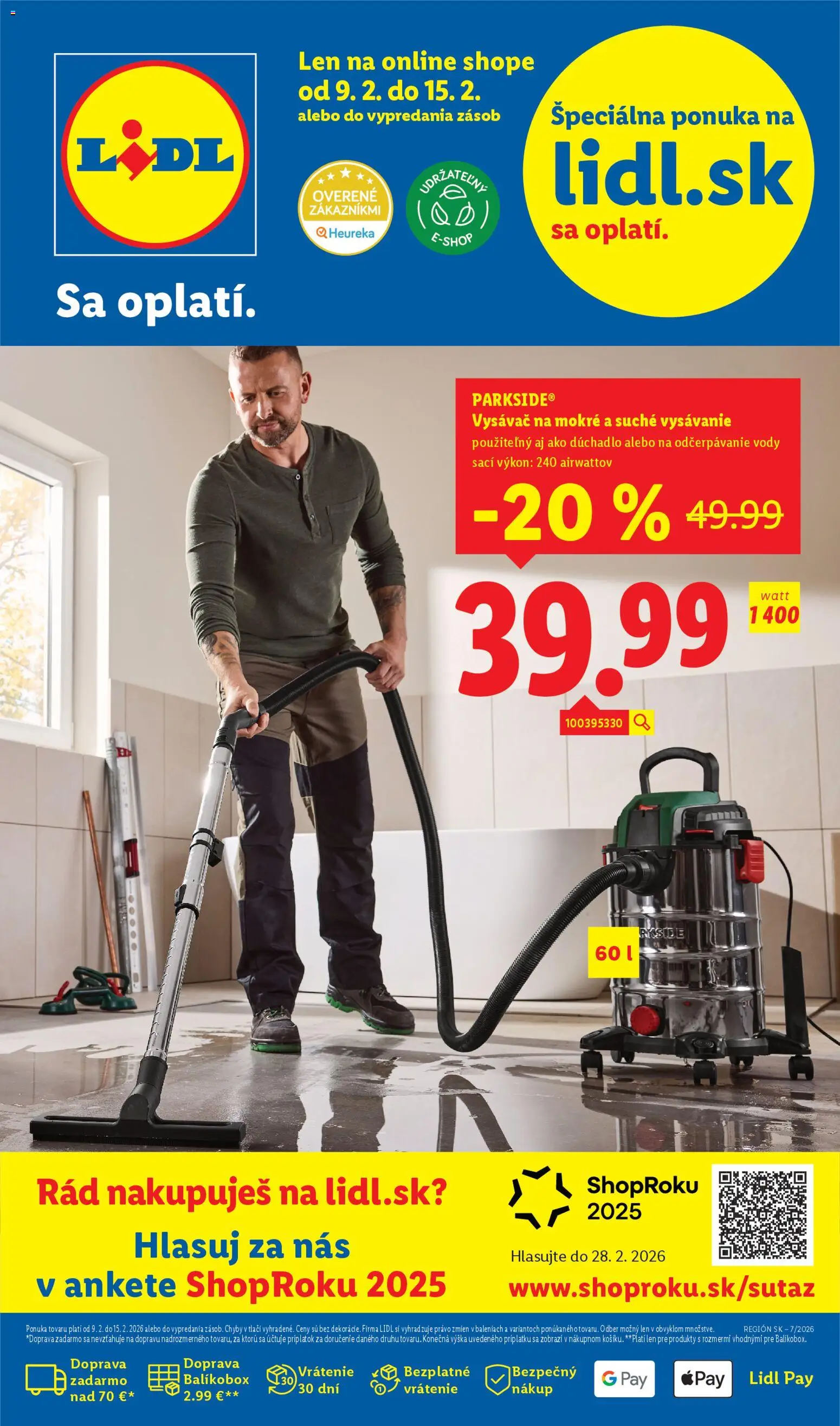Nové Lidl akcie – leták je platný od 09.02.2026 | Strana: 1