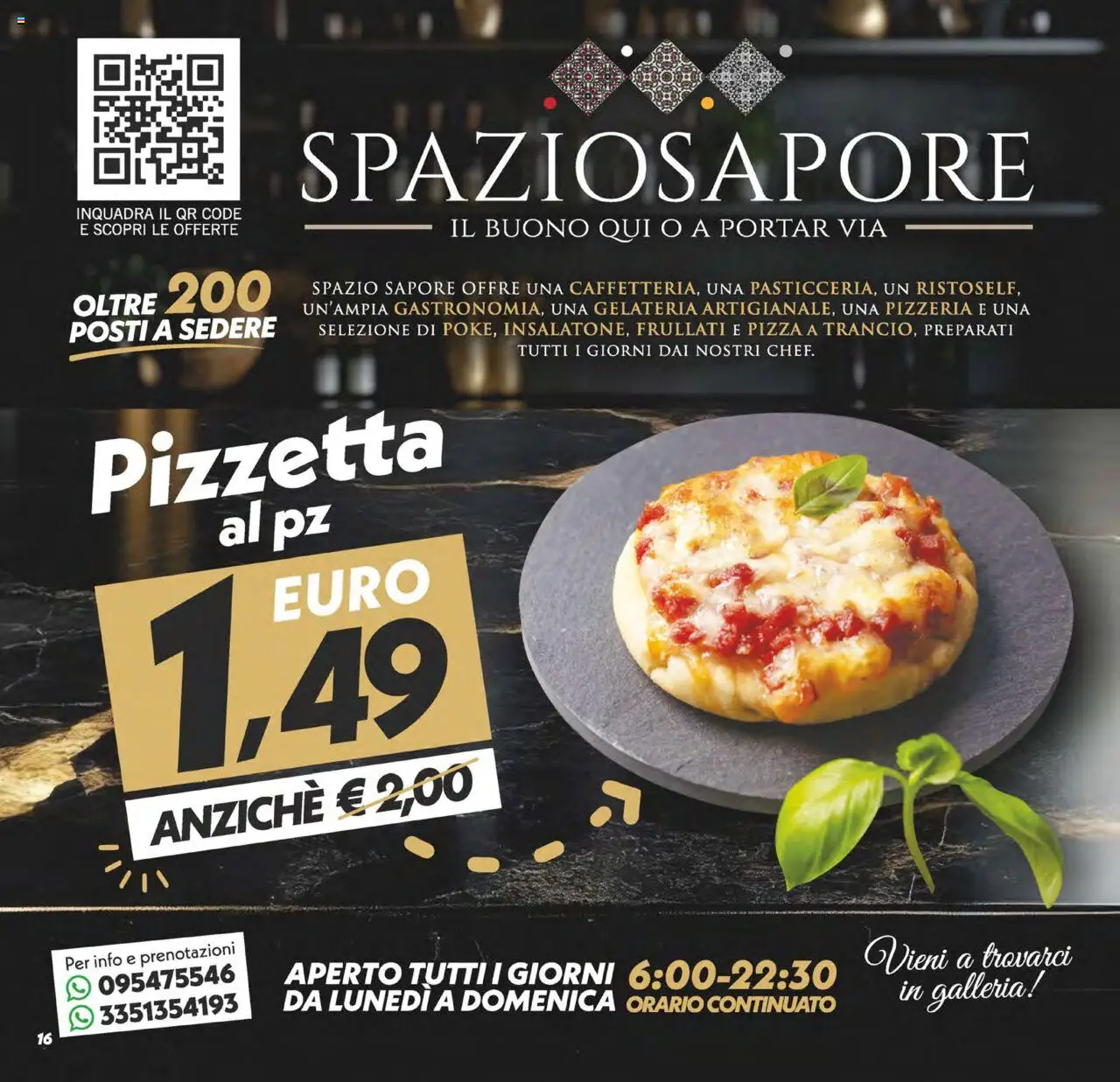 Volantino SuperConveniente del 03.10.2025 | Pagina: 16 | Prodotti: Pizza