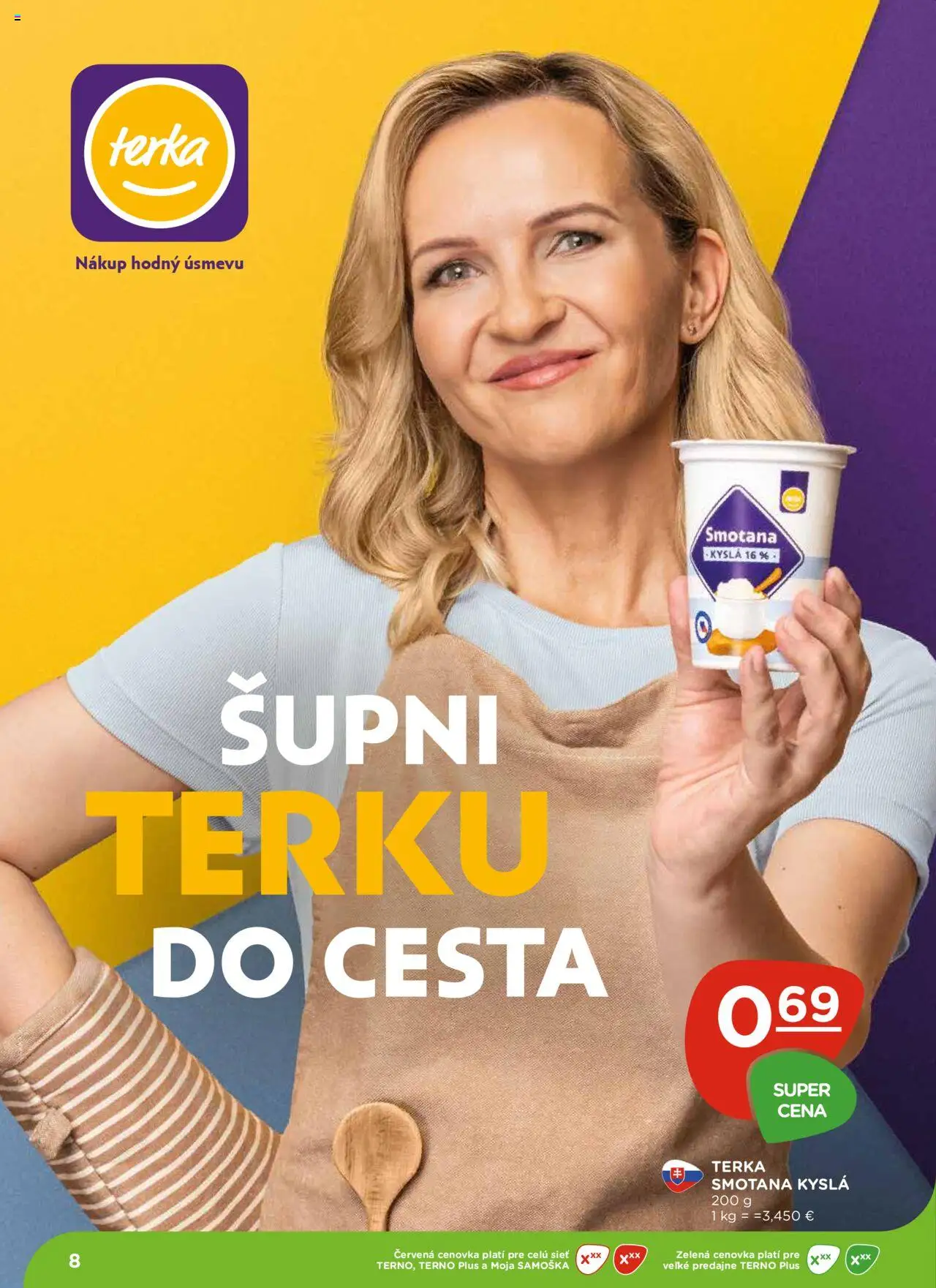 Terno leták │ platný od 03.07.2025 | Strana: 8 | Produkty: Smotana