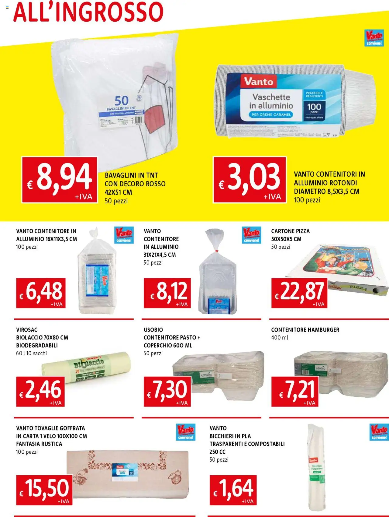 Volantino Galassia del 18.08.2025 | Pagina: 7 | Prodotti: Pizza, Contenitore, Alluminio, Vaschette