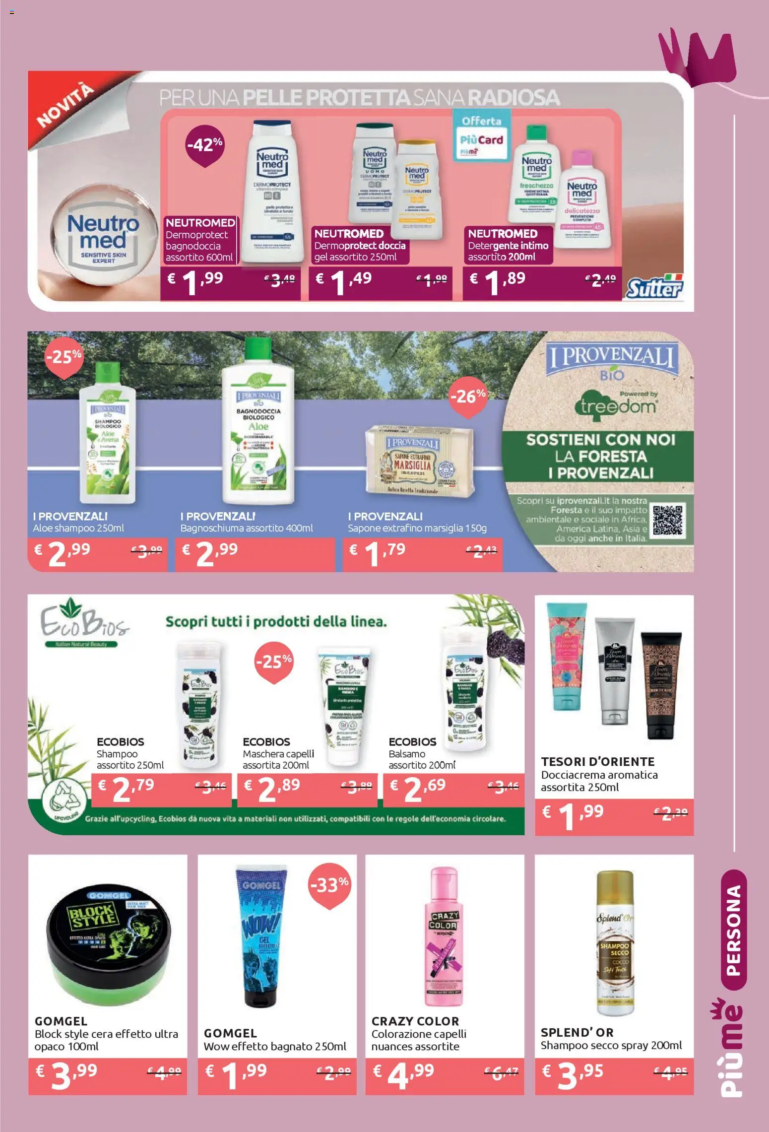Volantino IperSoap del 16.02.2026 | Pagina: 15 | Prodotti: Shampoo, Balsamo, Detergente, Colorazione capelli