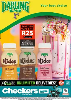 Preview of Checkers specials valid from 11.08.2025