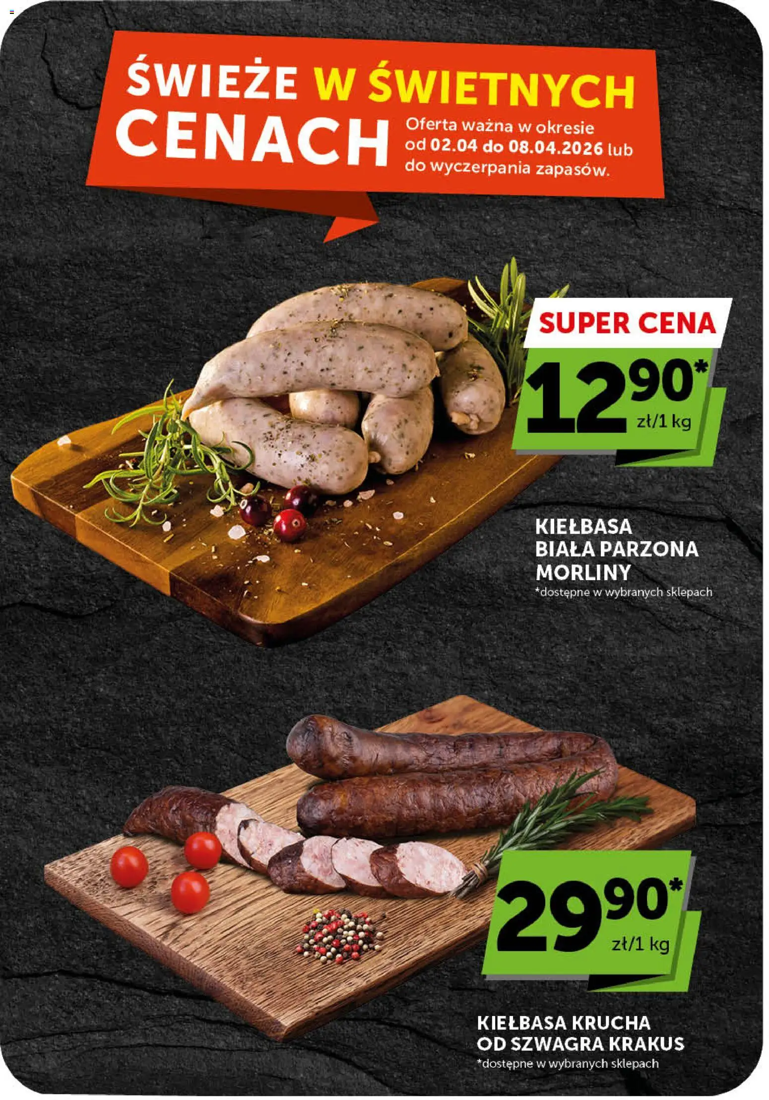 Euro Sklep gazetka - Market od 02.04.2026 | Strona: 4 | Produkty: Kiełbasa