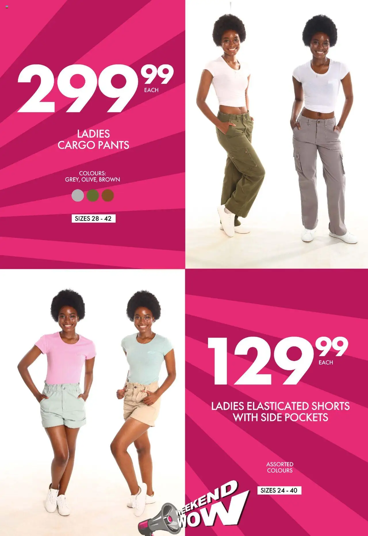 New Save catalogue – valid from 19.09.2025 | Page: 10 | Products: Pants, Shorts