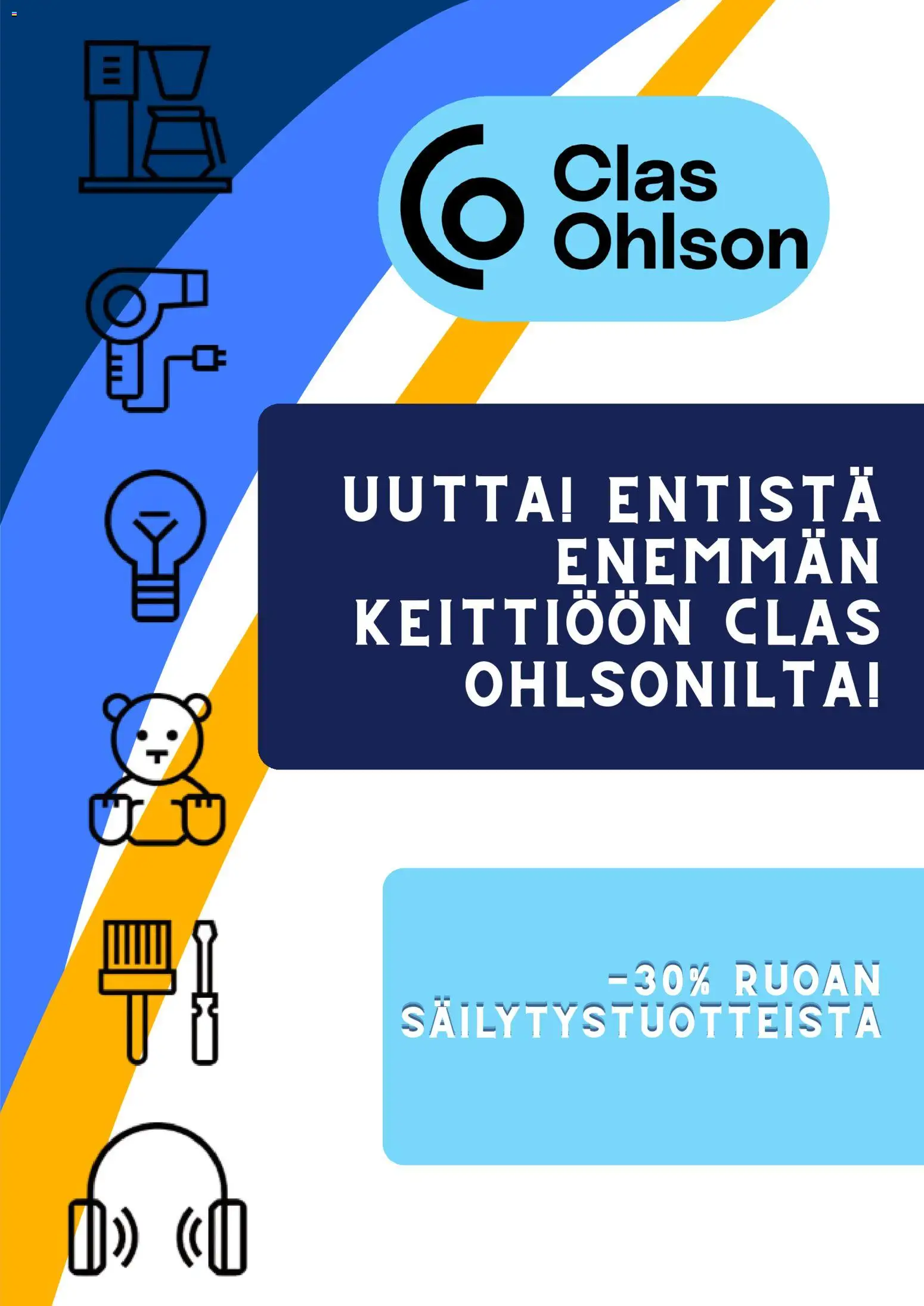 Clas Ohlson tarjoukset – voimassa 03.03.2026 alkaen | Sivu: 1