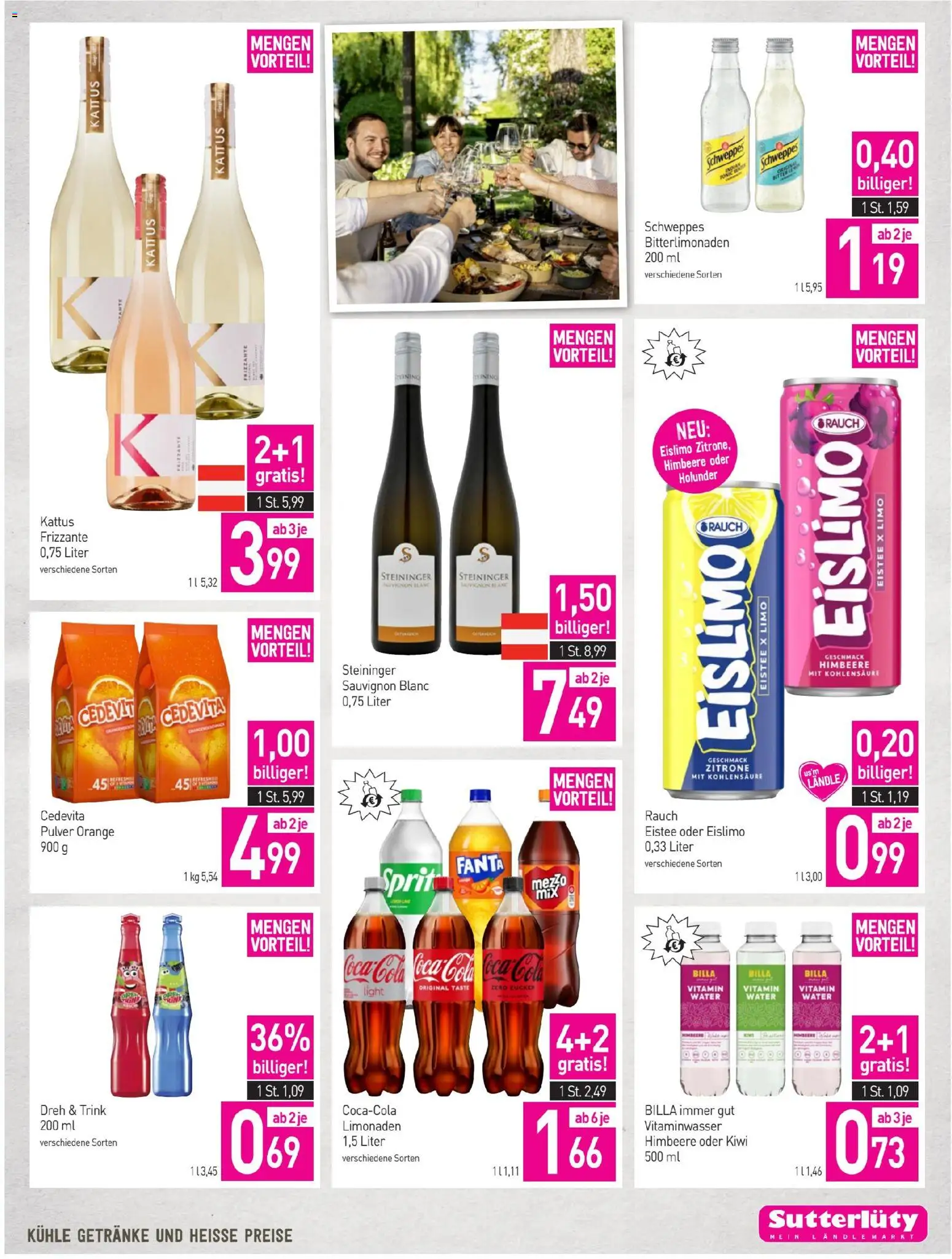 Sutterlüty Flugblatt gültig ab 30.04.2026 | Seite: 15 | Produkte: Kiwi, Zucker, Zitrone, Himbeere