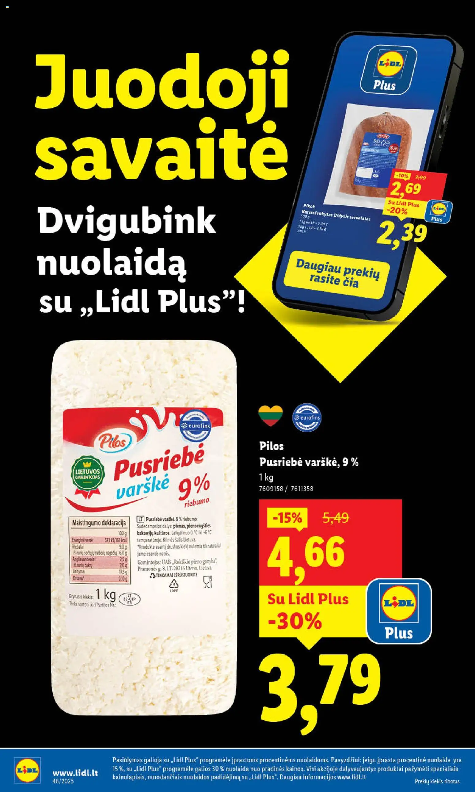 LIDL akcijos nuo 27.11.2025 | Puslapis: 18
