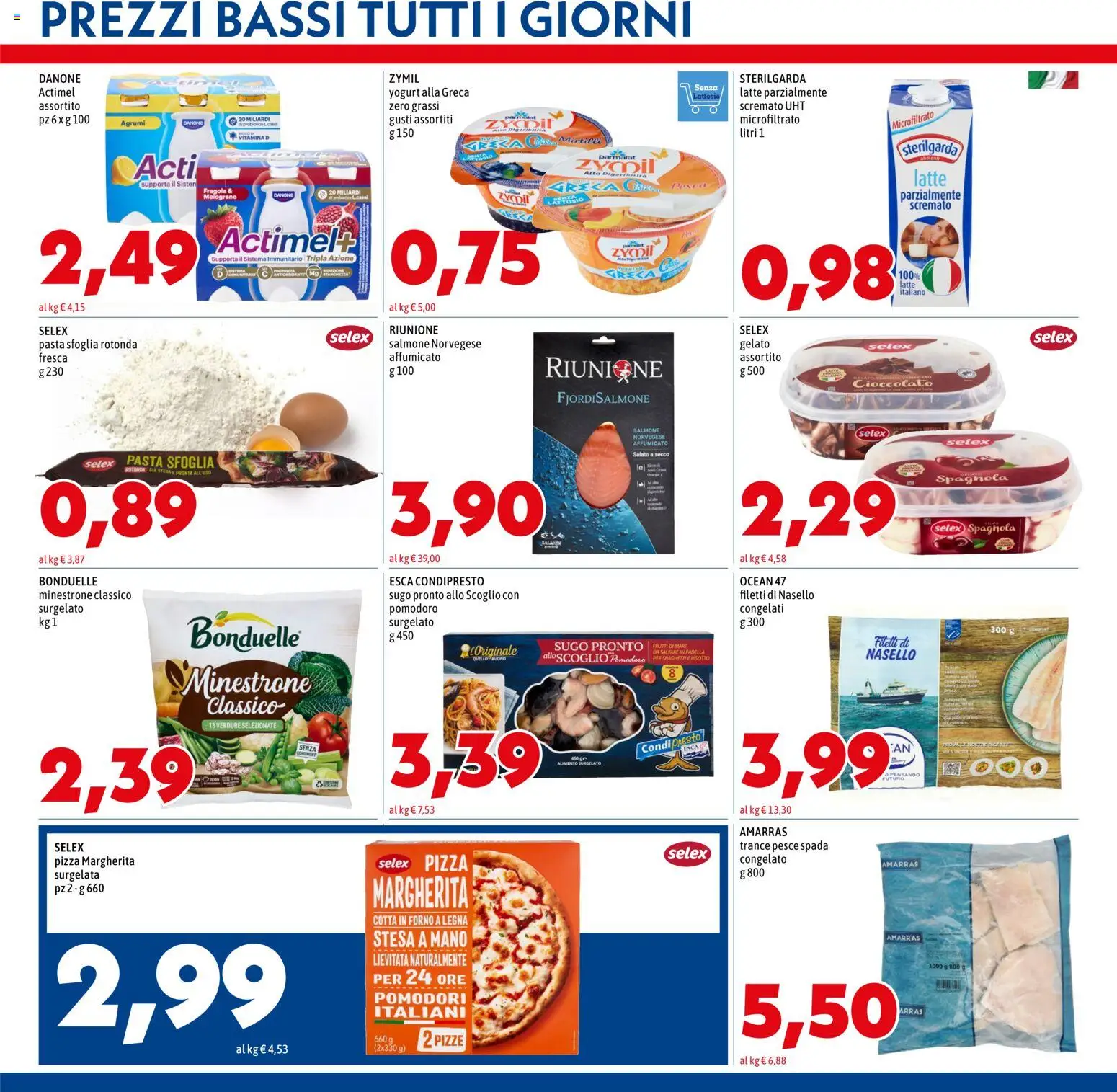 Volantino Mega del 26.02.2026 | Pagina: 5 | Prodotti: Yogurt, Padella, Forno, Pesce spada