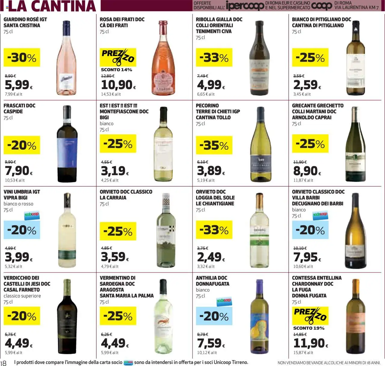 Volantino Ipercoop del 22.05.2025 | Pagina: 18 | Prodotti: Pecorino