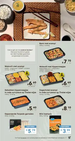 Bon Ap folder/publicité - Voorbeeld van een folder van Bon Ap, geldig van 04.02.2026 | Pagina: 7 | Producten: Scampi, Noedels, Saus, Kekszek