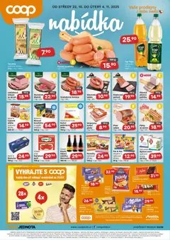 Náhled letáku Coop leták - Jihočeský region od 22.10.2025