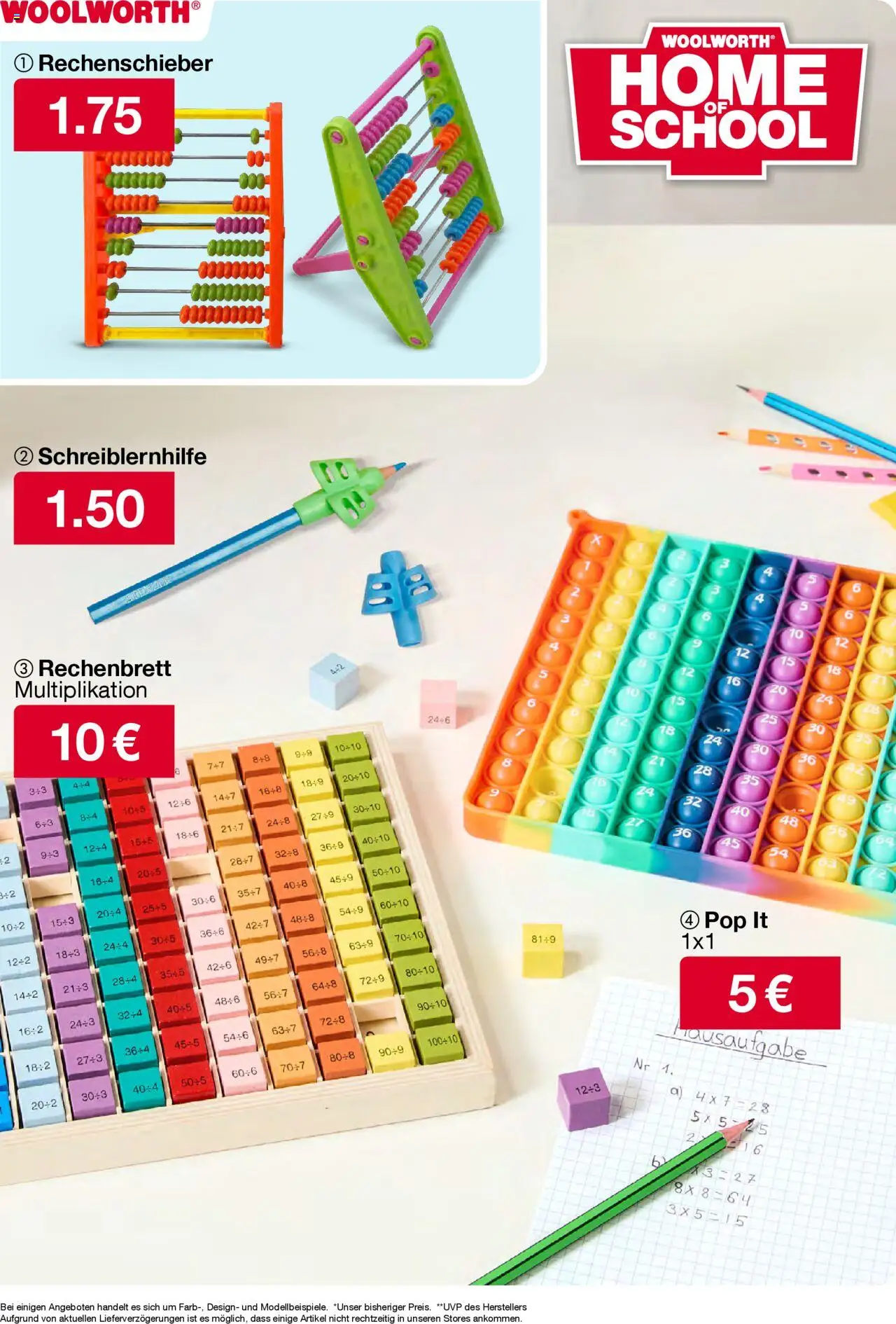 Woolworth Alles für den Schulstart gültig ab 22.08.2025 | Seite: 7