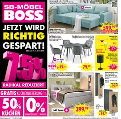 SB Möbel Boss Prospekt 	 ab 01.11.2025 gültig