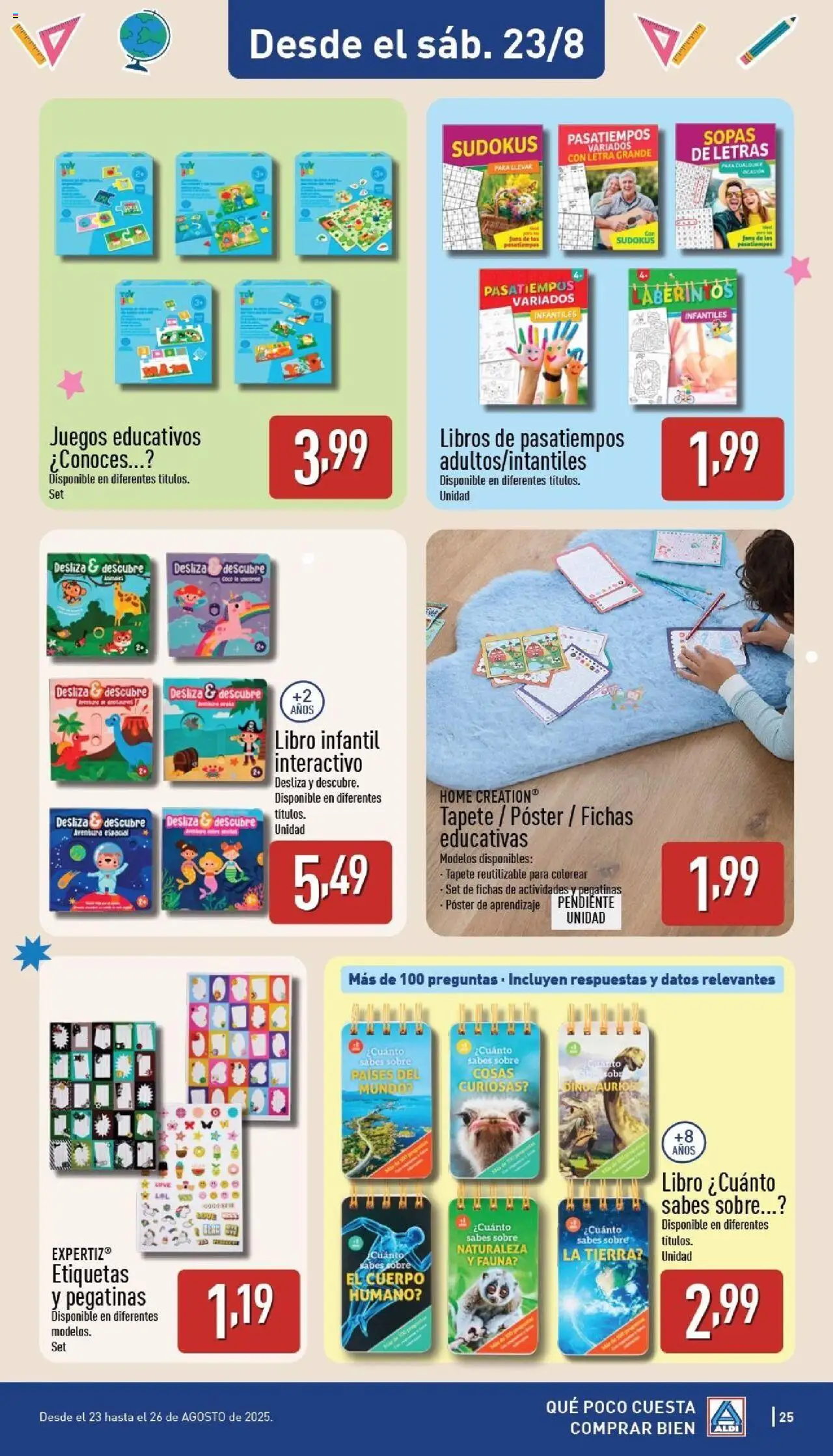 Aldi folleto Canarias │ válido desde el 18.08.2025 | Página: 25 | Productos: Κλειδαριά της πόρτας