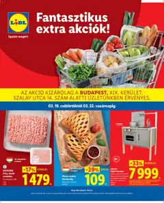 Lidl Budapest - amely érvényes a következő dátumtól: 19.03.2026